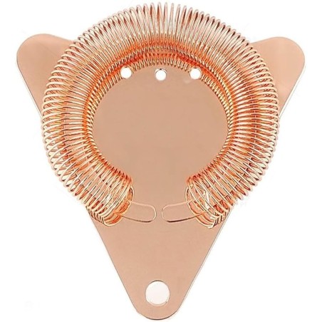 Triangle Copper Strainer | Cocktail Style