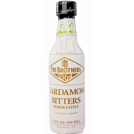 Fee Brothers Cardamom Boker's Style 150ml | Amer à la Cardamome