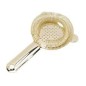 Small Gold 2-Prong Worm Strainer
