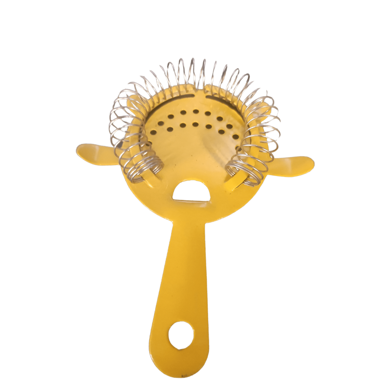 Small Yellow 4-Prong Hawthorne Strainer