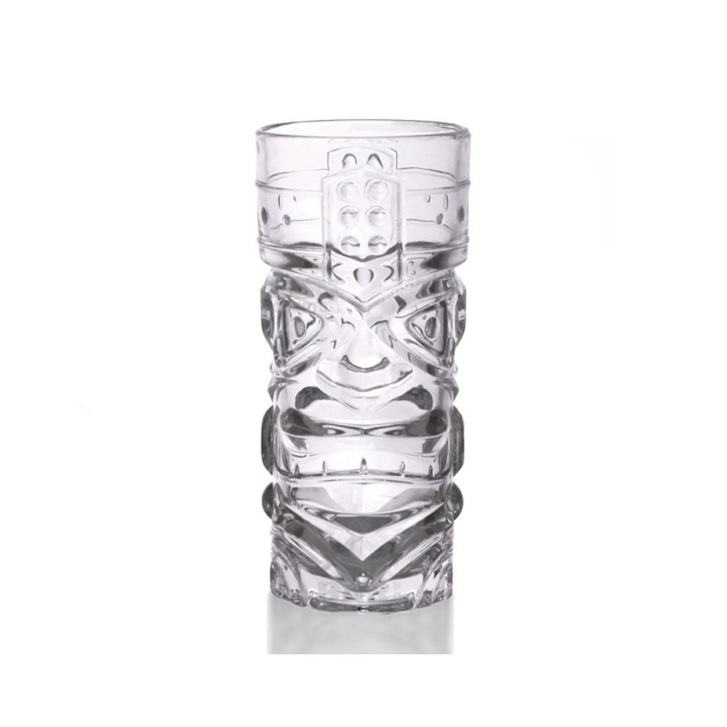 Vaso Tiki Doble Cara Hawaiano 15oz