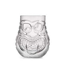 Tiki Bajo Vidrio Transparente 16oz