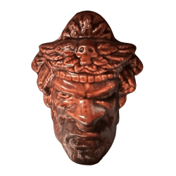 Tiki Emperor Brown Ceramic Tumbler