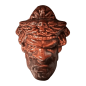 Tiki Glass Emperor Brown