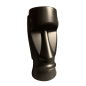 Tiki Glass Easter Island Black Plastic15oz