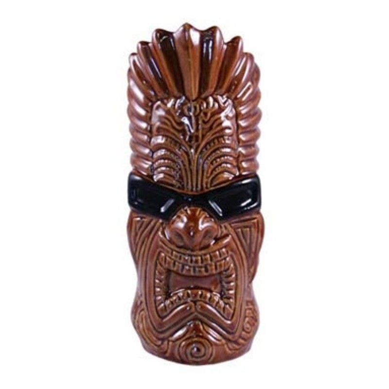 Tiki Glass Tikinator John Brown 14oz