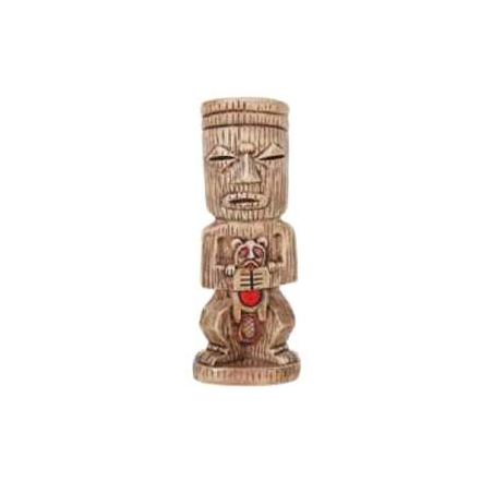 Hawaiian Party Tiki Glass 15oz