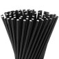 Pajitas Negras PLA Biodegradables (6x200)