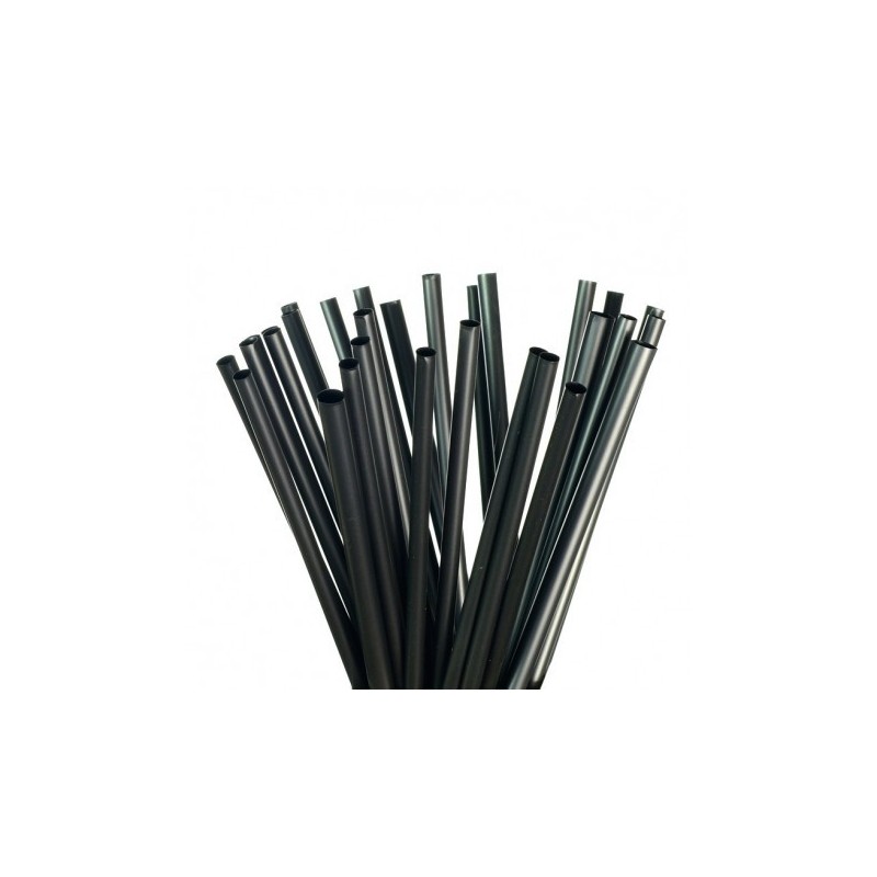 Black Straws PLA 6x150