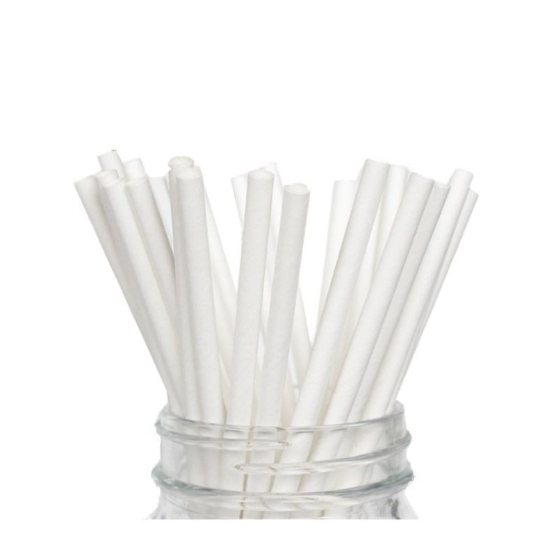 White Straws PLA 6x150