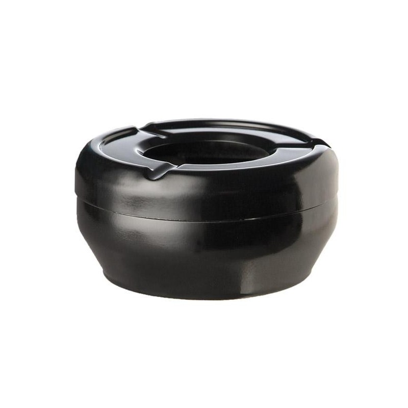 Cenicero de Agua APS de Melamina Negro 10cm