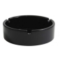 Cendrier Cok en Porcelaine Noir 14cm