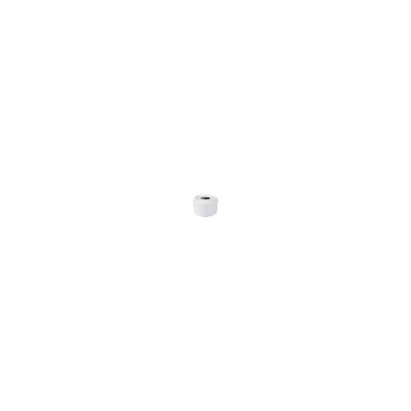 Cenicero Blanco Redondo 11x7,5 cm