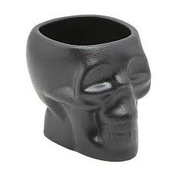 Genware Skull Tiki Mug Iron Effect 27oz | Giant Skull Ceramic Mug