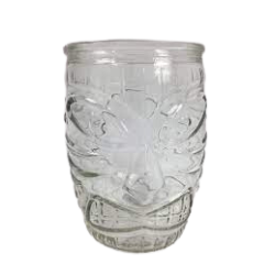 Tiki Glass Low Crystal