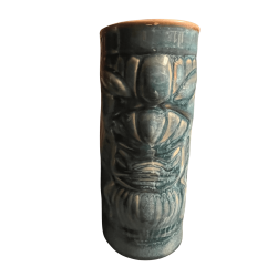 Libbey Blue Tiki 20oz Large Vibrant