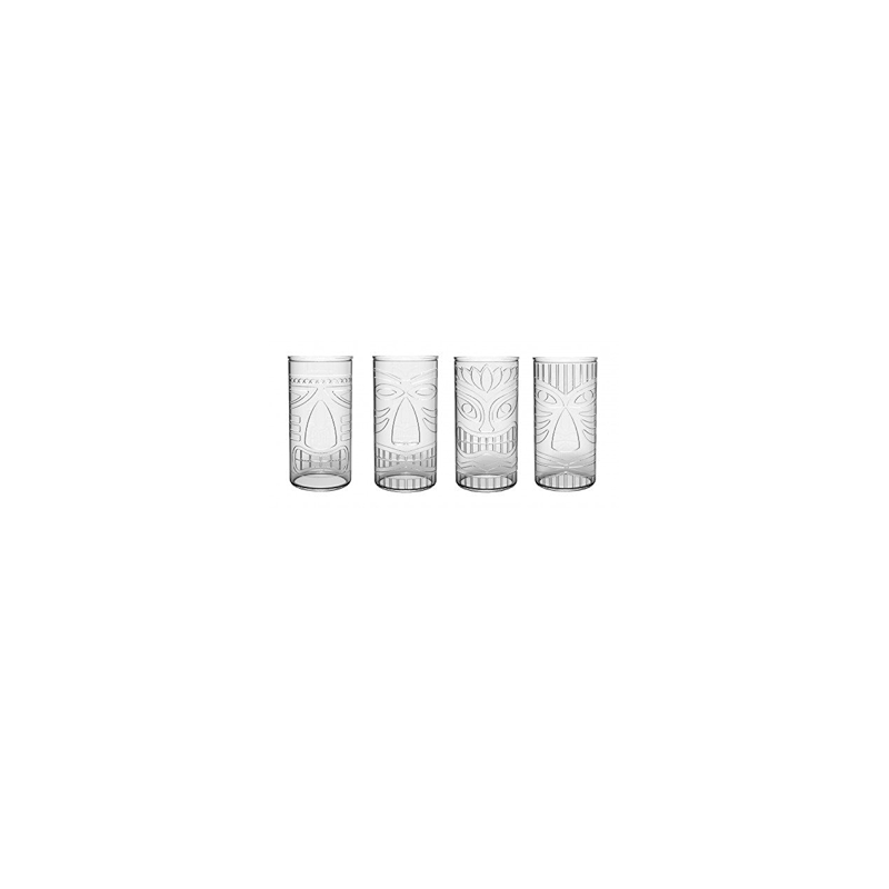 Verres Tiki Dieux Assortis 16oz