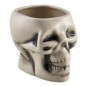 Tiki Glass Skull White 27oz