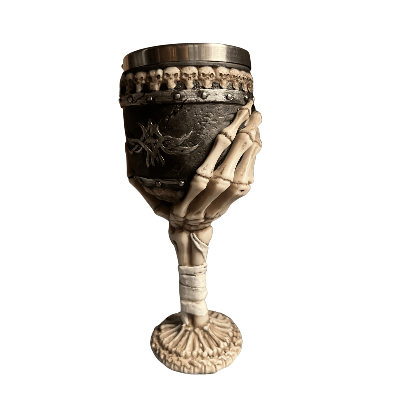 Tiki Glass Skull Cup