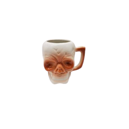 Tiki Mug Skull with Handle