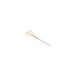 Corazón Picks de Bambú Natural 12 cm | Decoración Cócteles