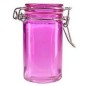 Jar Glass Hermetic Yellow, Green and Pink 7cl