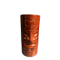 Tiki Glass Grin Brown 12oz