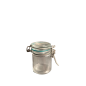 Mini Bote de Cristal Hermético 8cl