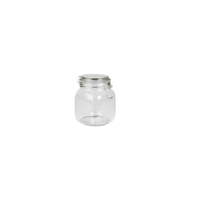 Bote de Cristal Hermético 1L