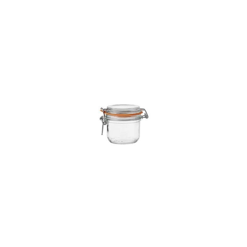 Jar Glass Pot Orange 32,5cl