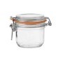 Jar Glass Pot Orange 32,5cl