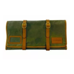 Roll Bag Vintage para Bartender | Estuche de Herramientas Premium