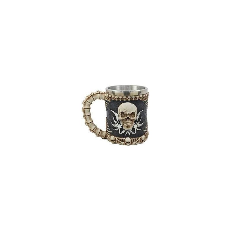 Ebros Evil Skull Tiki Mug 11oz