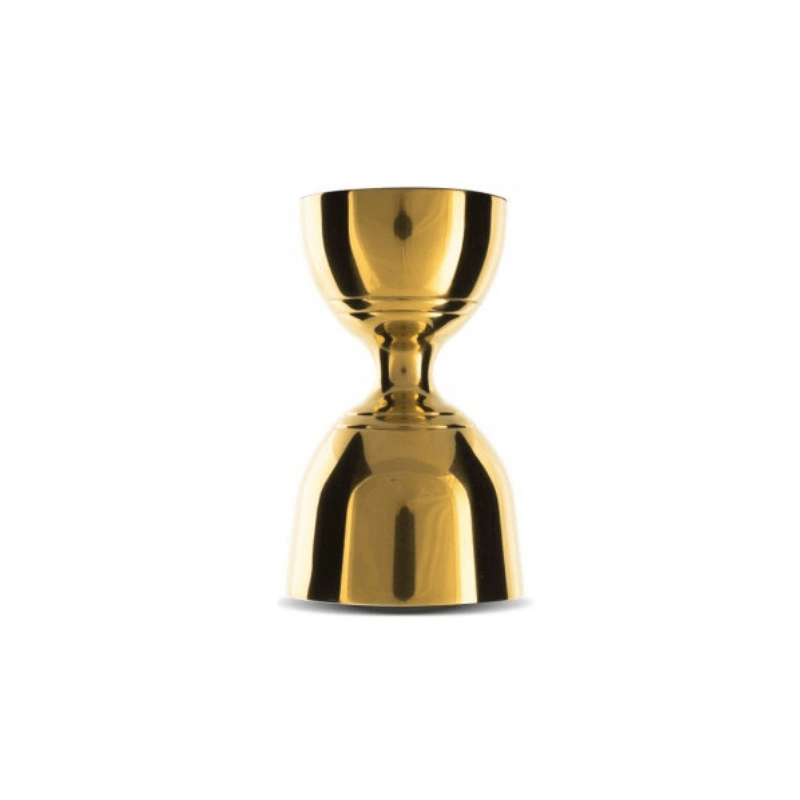 Jigger British Style St. Steel Gold 30/60ml