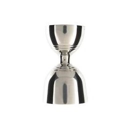 Jigger British Style St. Steel Silver 30/60ml