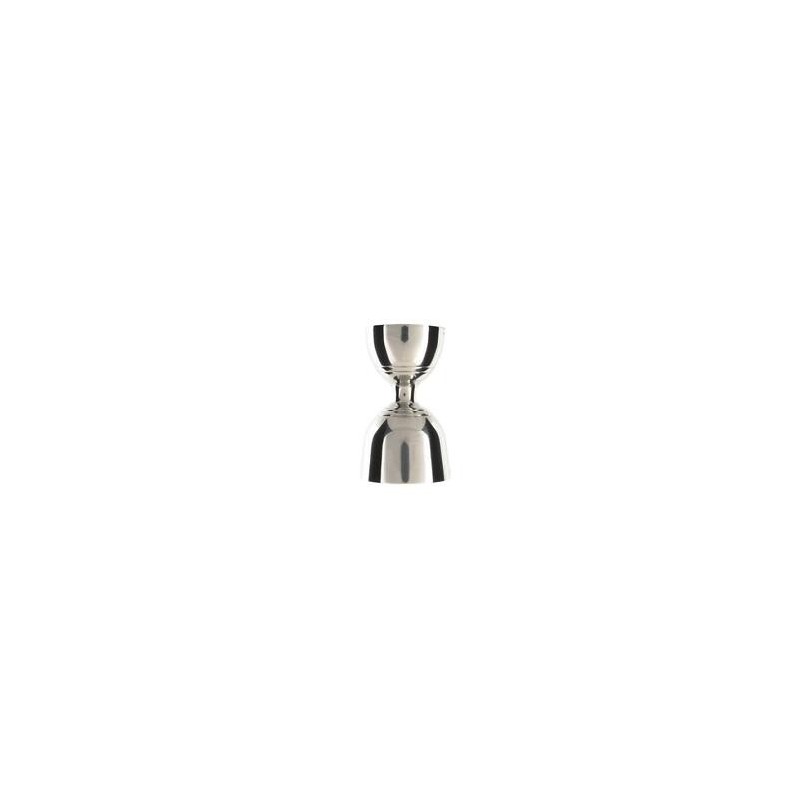 Jigger British Style St. Steel Silver 30/60ml