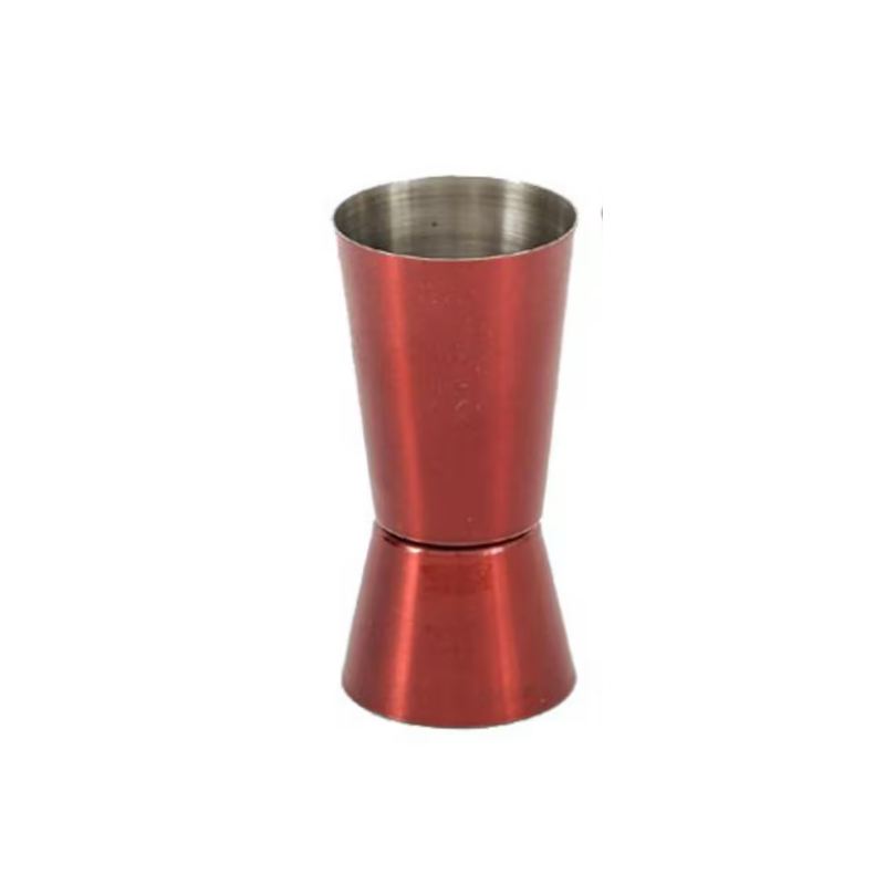 Jigger Double 'PEDRINI' Rouge 25/50ml