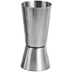 Metric Jigger Silver 30/60ml | Bar Utensil