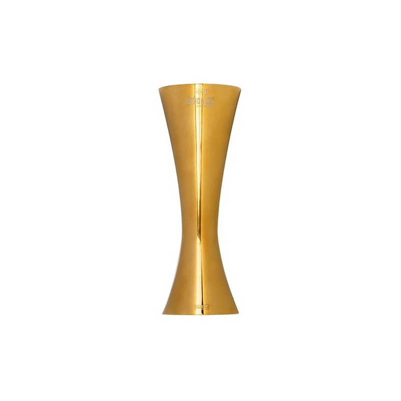 Jigger AERO Acero Inoxidable Dorado 25/50ml
