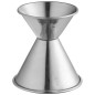Professional Jigger Measures 52ml Silver Stainless Steel Professional Jigger Measures 52ml Silver Stainless Steel