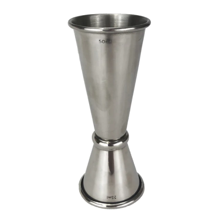 Jigger Japonais Argent 25/10ml | Précision Maximale