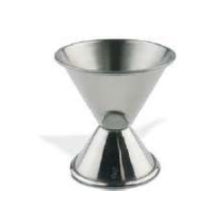 Jigger de Medidas Plata | Dosificación Profesional