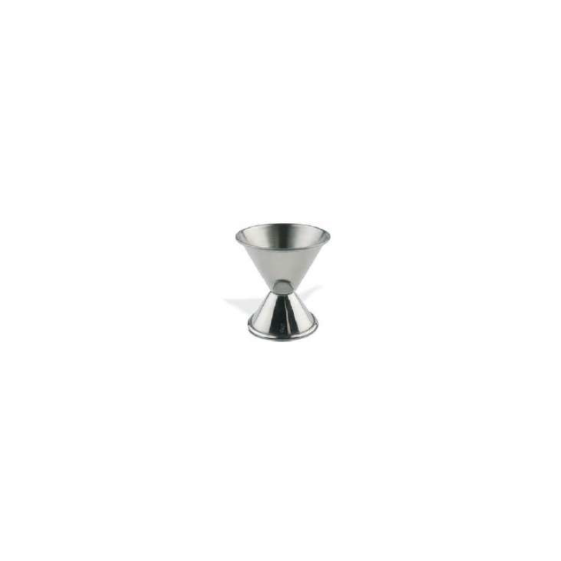 Jigger de Mesures Acier Inoxydable Argent Jigger de Mesures Acier Inoxydable Argent