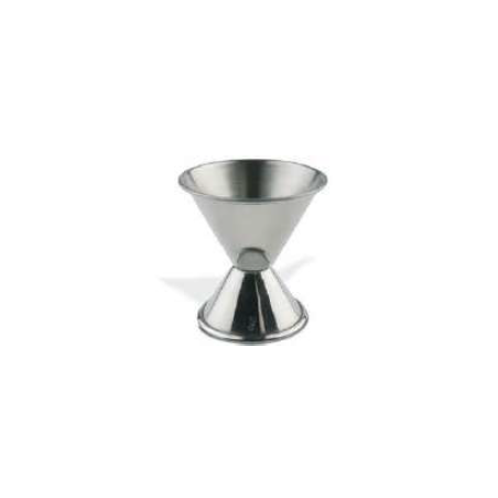 Jigger de Medidas Plata | Dosificación Profesional