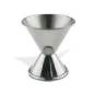 Jigger de Medidas Acero Inoxidable Plata