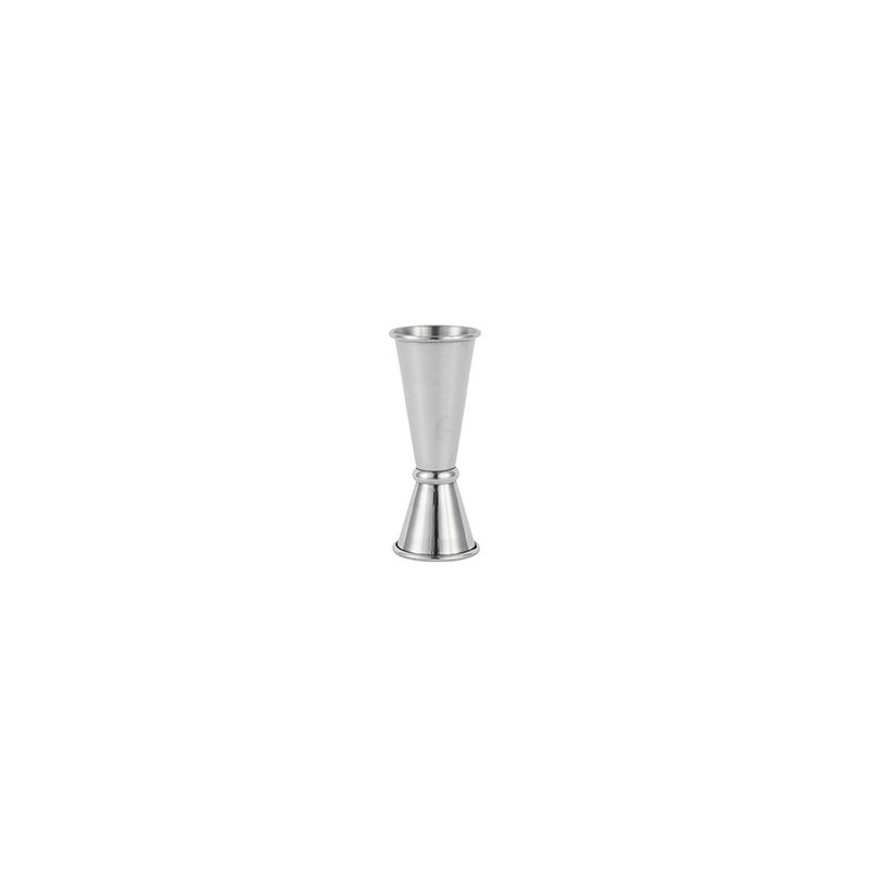 Jigger Style Japonais Acier Inoxydable Argent 20/35ml