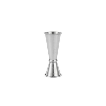 Jigger Japonés Plata 20/35ml | Precisión