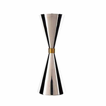 Jigger MR SLIM LARGE St. Steel Gold Ring Linee Dos Int 60/90ml