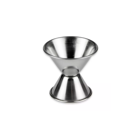 Jigger Mesures Acier Inoxydable Argent 3/4oz et 1 1/4oz