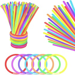 Pulseras Luminosas 8” | Glow Bracelets Fiesta